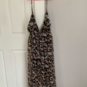 Beautiful Leopard Maxi Dress